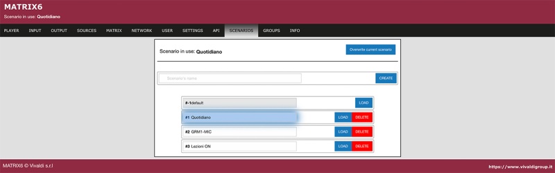 Vivaldi Multimedia MATRIX6